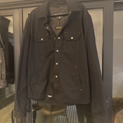 Street & Steel Motorcycle Jacket With Padded Lining 