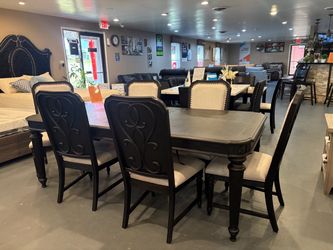 New 7pc Kingsbury Dining Table Set
