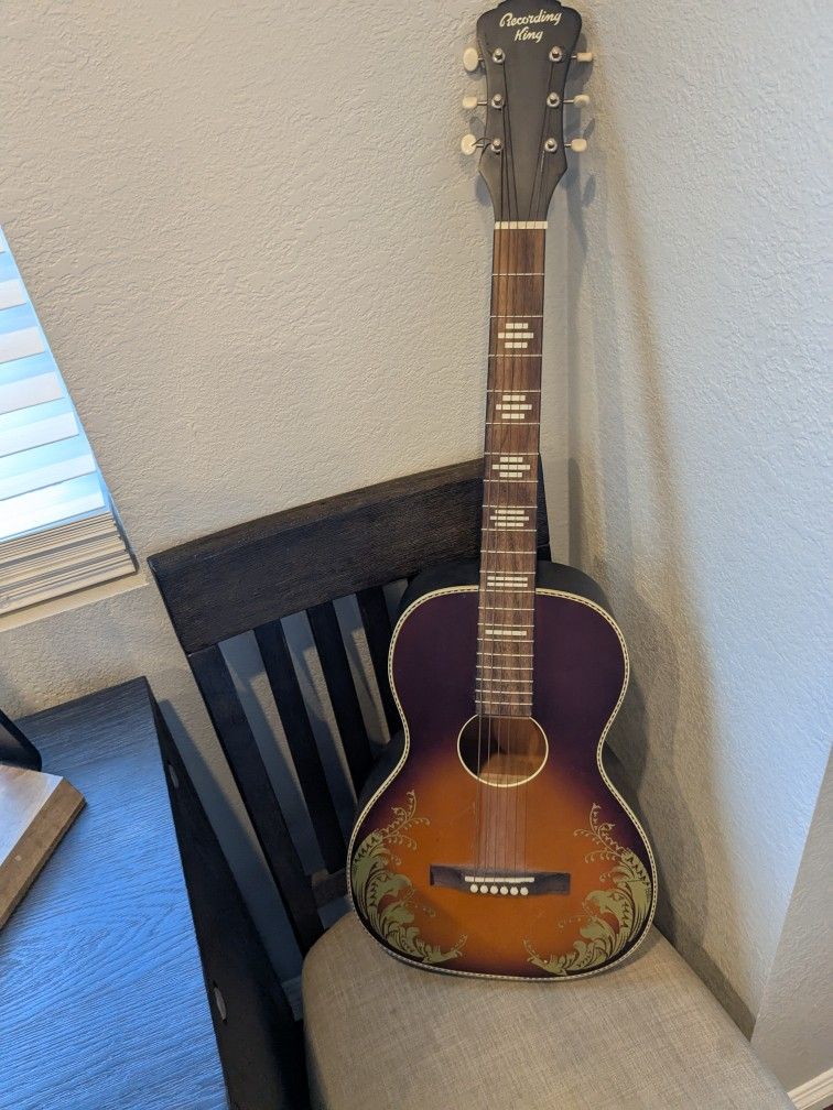 Recording King Acoustic Guitar