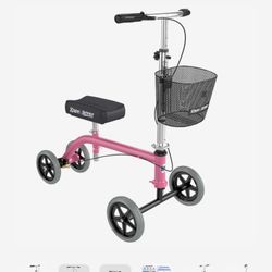 Knee Walker Jr Pediatric and Smaller Adult Knee Scooter Pink