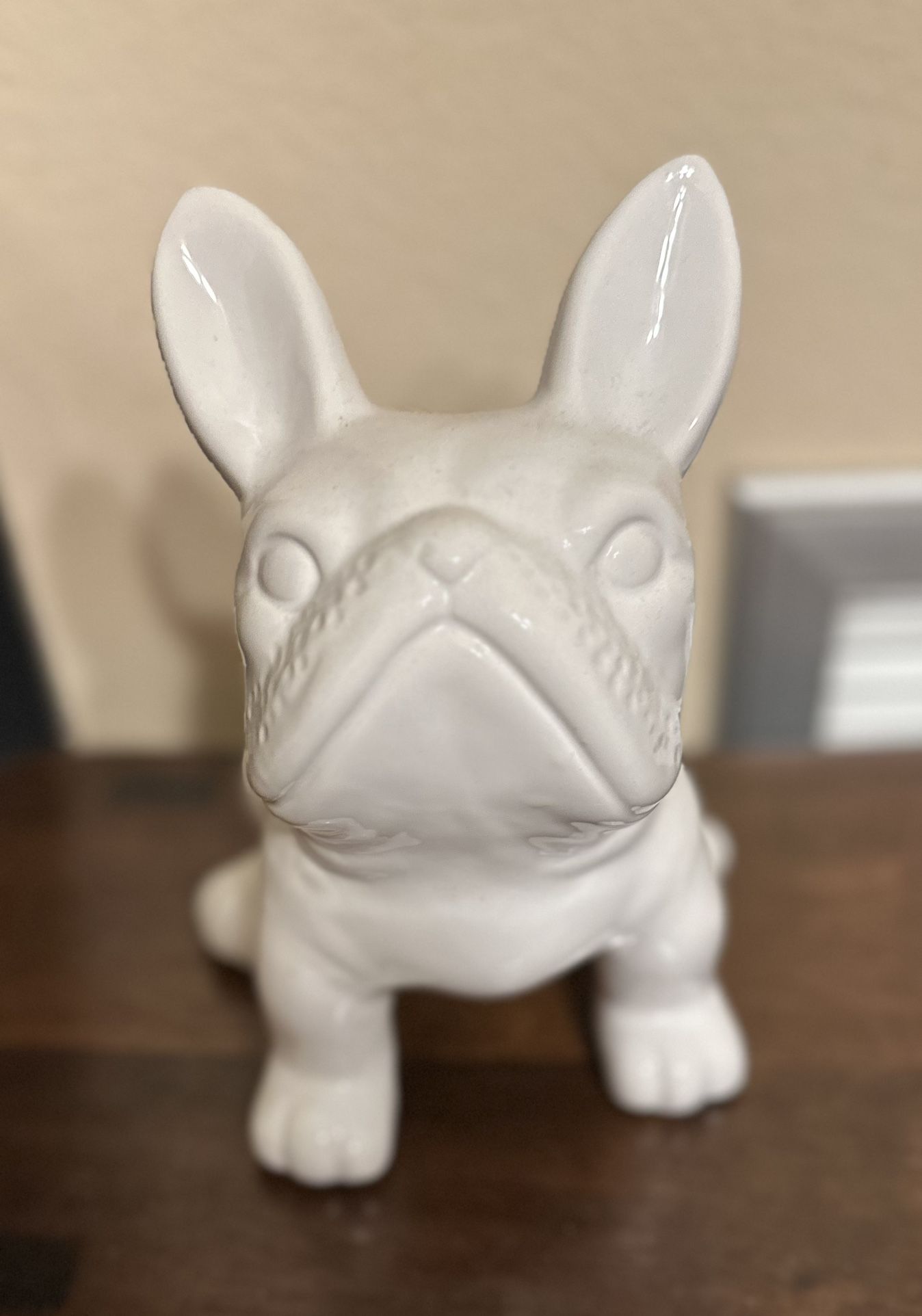 Ceramic Frenchie Statue 