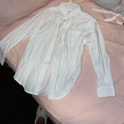 Boys White Dress Up Shirt
