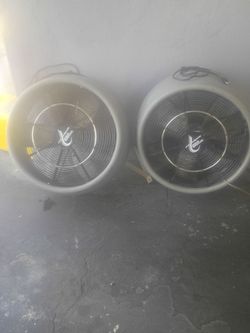 Aqua Breeze Wall Mounted Fan Head for Pump Station