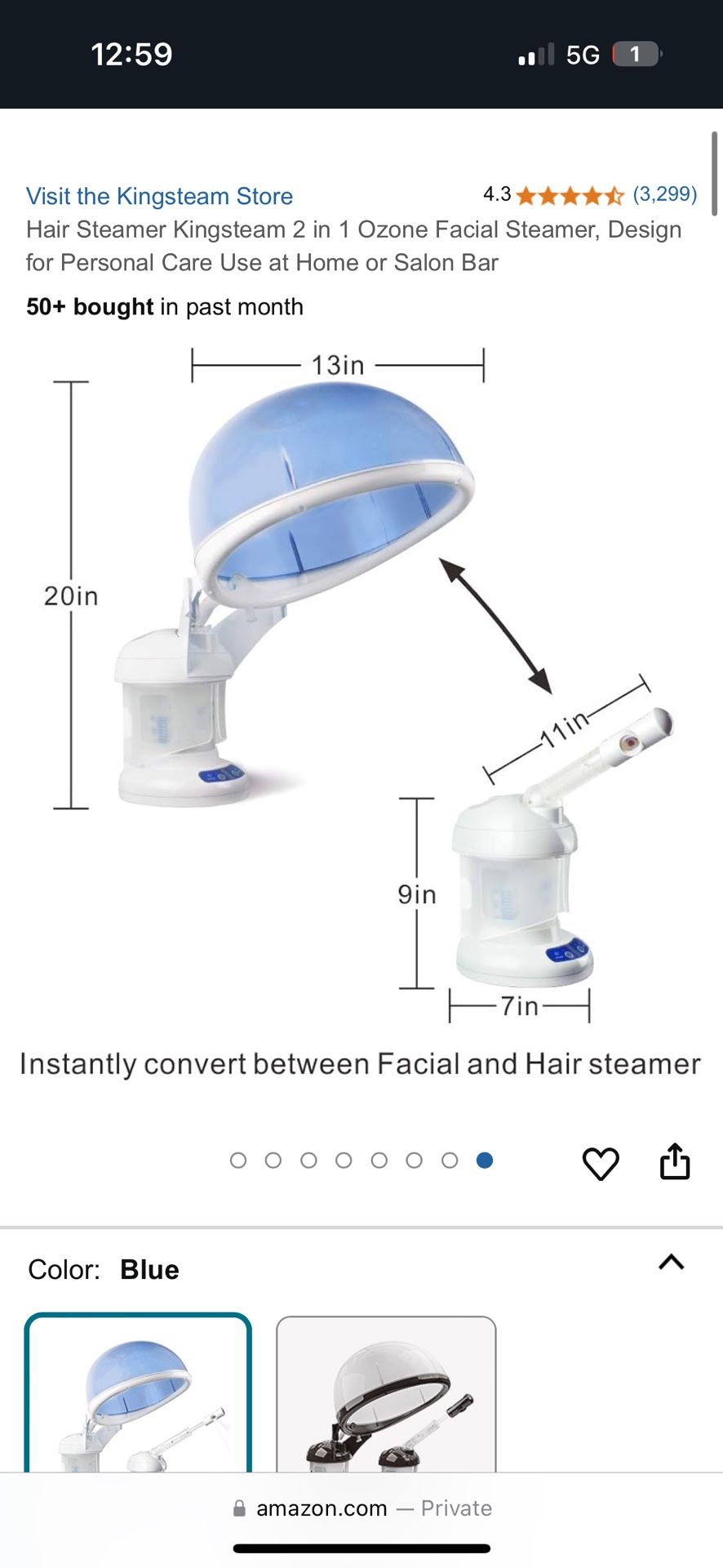 Facial Steamer Brand New
