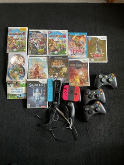 Nintendo Wii Games And Controllers