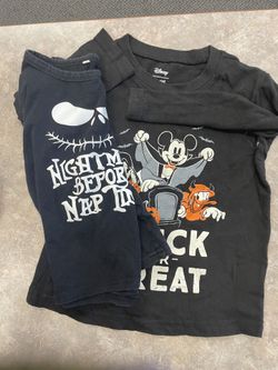 Disney Halloween Long Sleeve Shirts