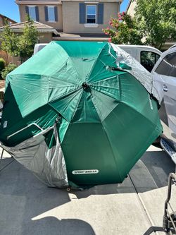 NEW Sport-Brella Premiere XL 9’ Sun Shelter Umbrella – UPF 50+