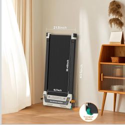 Walking Pad with Incline - Dual-Sided 2 in 1