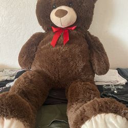 Large Brown Plush Bear