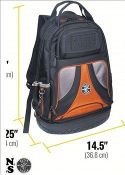 Klein Tools' Tradesman Pro Organizer Backpack features 39