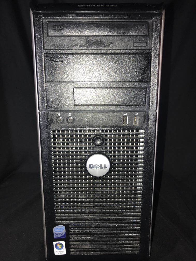 Dell Optiplex 330 Computer Core 2 Duo E4600 2.40Ghz 4GB Ram