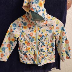 Toddler Girl Raincoat 4T