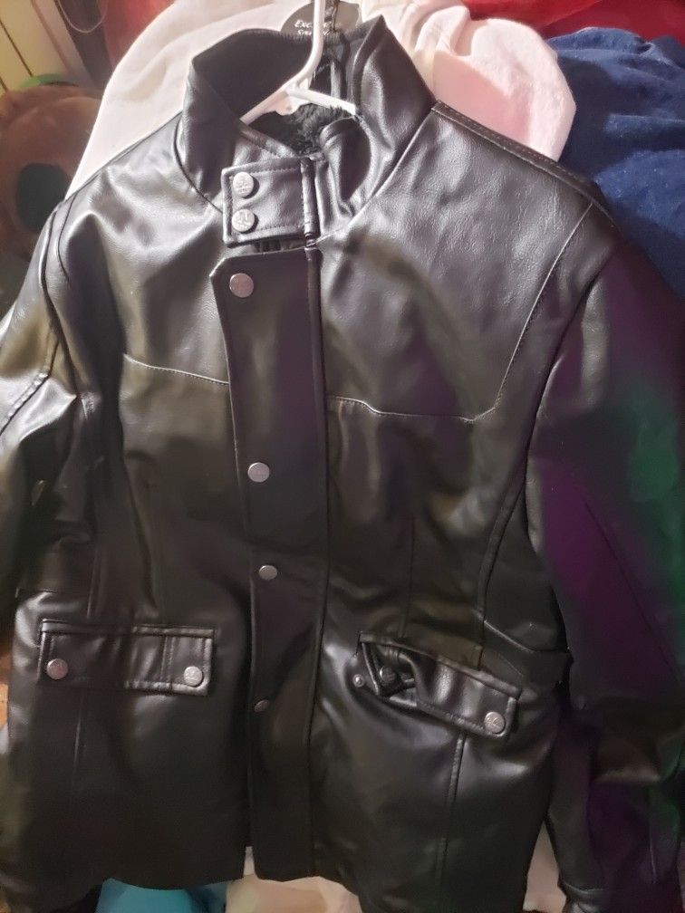 Women's Black Leather Jacket