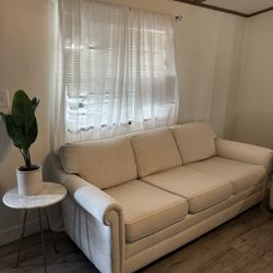 Vintage Floral Sofa With Accent Chair 