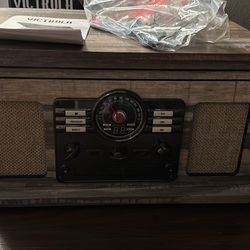Victrola Quincy 6-in-1 Music Center