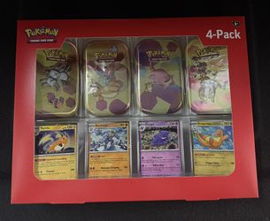 Pokemon 4pk 151 Mini Tins (Sam’s Club)