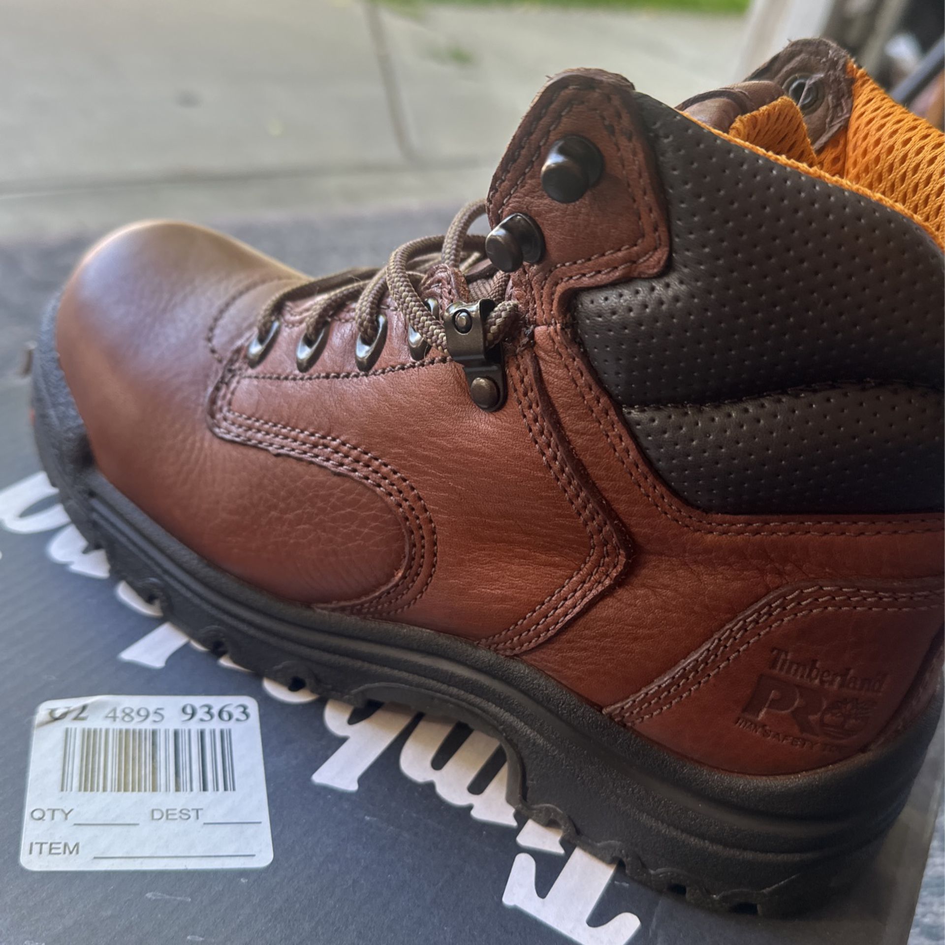 Timberland Alloy Safety Toe Work Boots $75