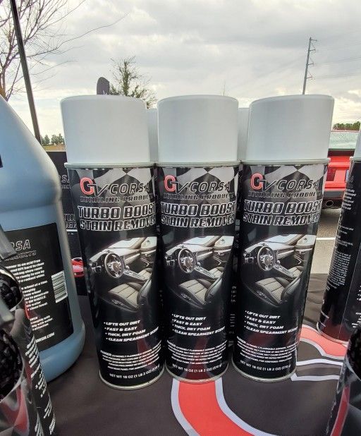 Stain Remover By Gv Automotive Products Great On Carpet, Upholstery, Sneakers And More