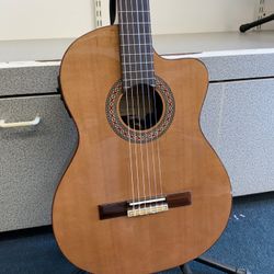  Classical Acoustic Electric Guitar by Manuel Rodriguez y Hijos Made In Spain