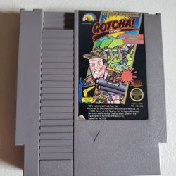 Gotcha! The Sport! (Nintendo NES, 1987) video game Cartridge