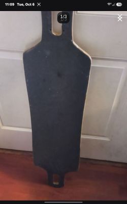 Rare true collectible long board skateboard summit designe good shape.