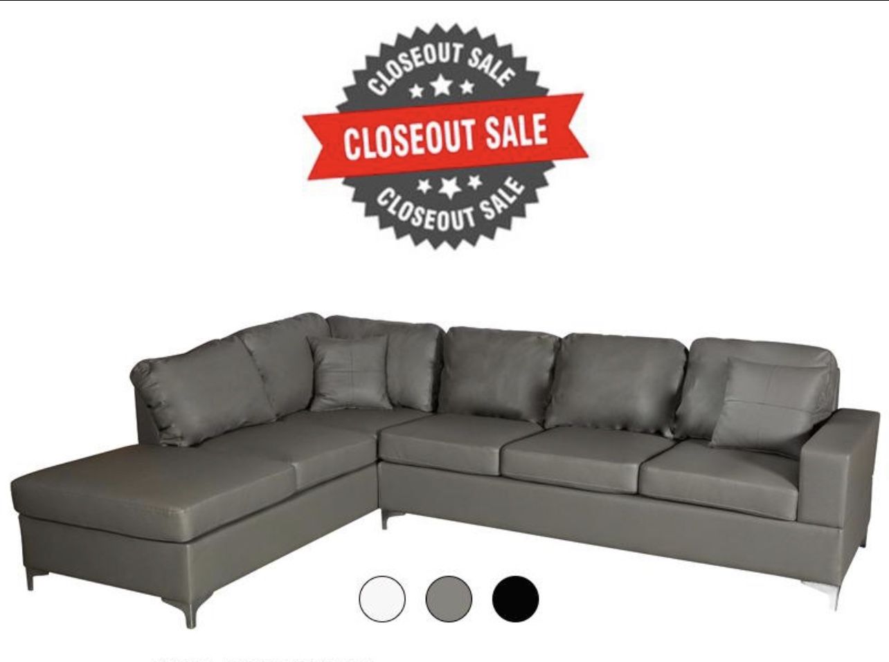 New L Shape Sectional 3 Colors Available K Furniture And More 5513 8th Street W Suite 10 Lehigh