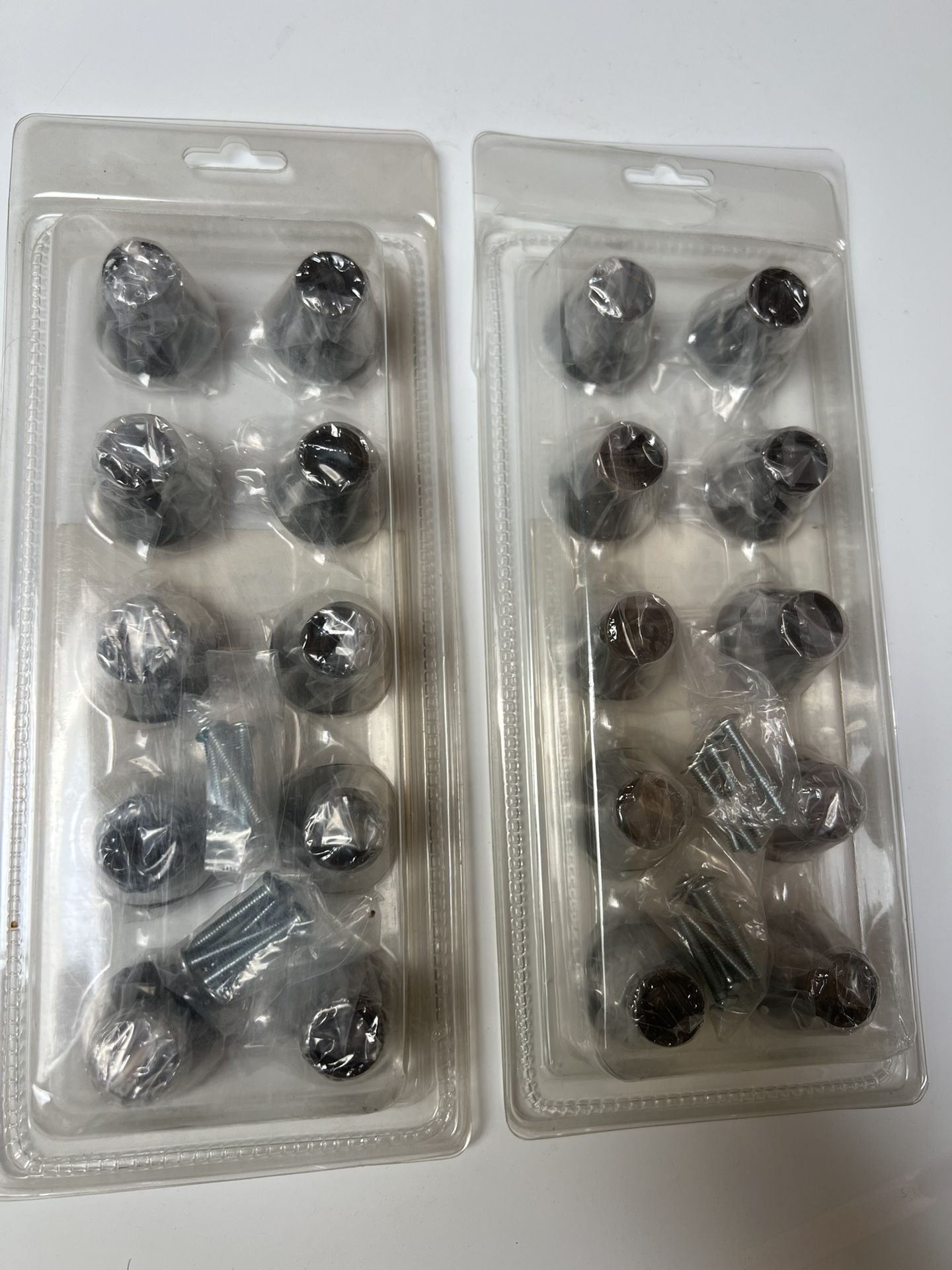 20 Black Drawer Pulls New In Package