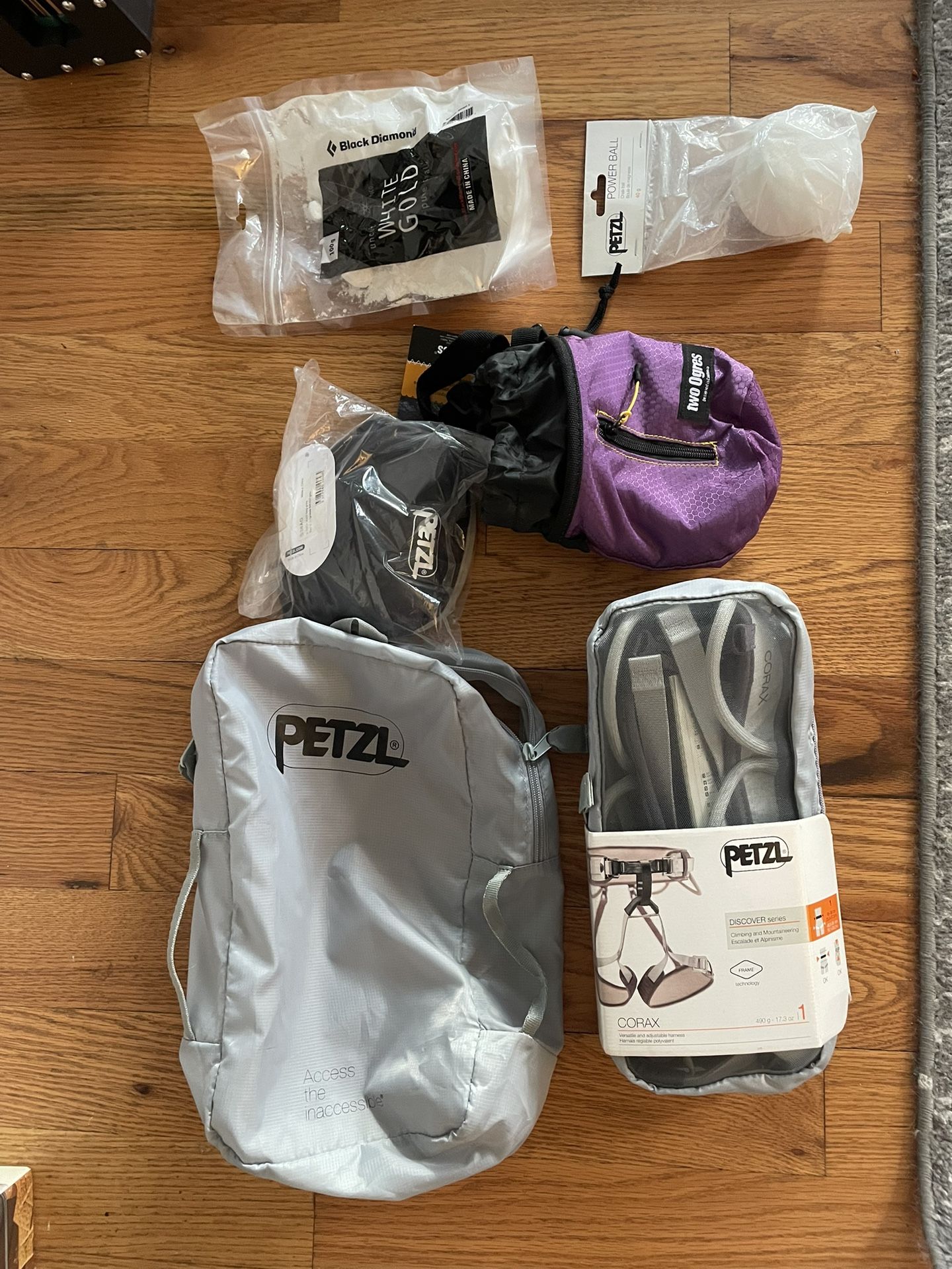 Petzl Corax Harness for climbing. Size 1