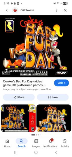 Nintendo 64 Conkers Bad Fur Day