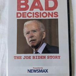 Bad Decisions: The Joe Biden Story DVD & Case