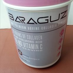 BARAGUZ  100% Premium Bovine Collagen Peptide Powder, With Hyaluronic Acid And Vitamin C (Type,I & III Collagen Powder) CASH ONLY 