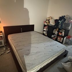 Bed For Sale (mattress+frame) 