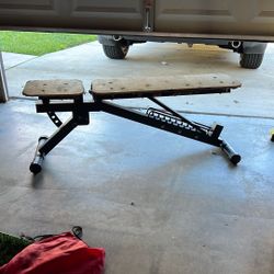 FREE- adjustable workout bench base