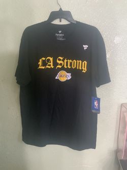 LA Strong Lakers Wildfire Tee Size Large