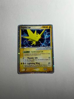 Pokémon Zapdos ex - 033 (EX Collector's Window Tins) - Nintendo Promos (PR) Pokemon
