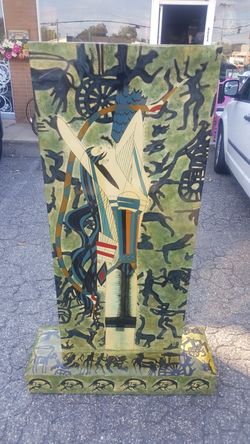 Japanese Warrior Standing Art