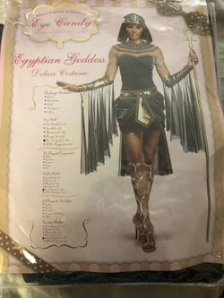 Egyptian goddess/ cleopatra deluxe costume