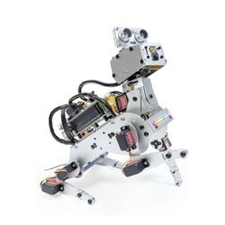 SunFounder PiDog Al Robot Dog Kit for Raspberry Pi 5/4/3B+|Zero 2W, LLMs ChatGPT-4o/Gemini/Grok, Voice&Video Recognition, Python, App Control, Battery