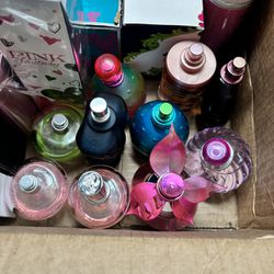 New Box Of Perfumes Lot -20 Bottles 