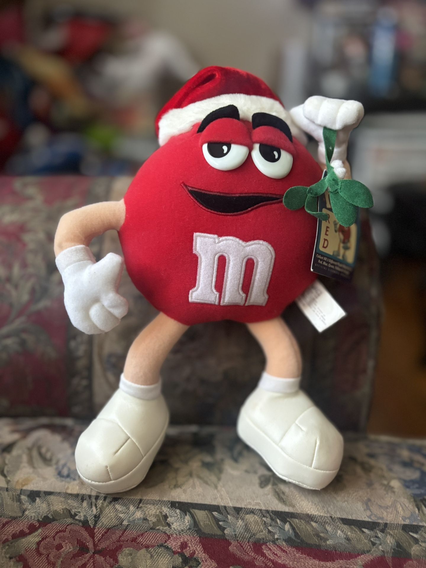 M&M's Red Vintage 2001 Christmas