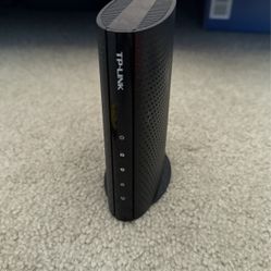 TP-LINK TC-7610 Black DOCSIS 3.0 High 686Mbps Download Speed Cable Modem