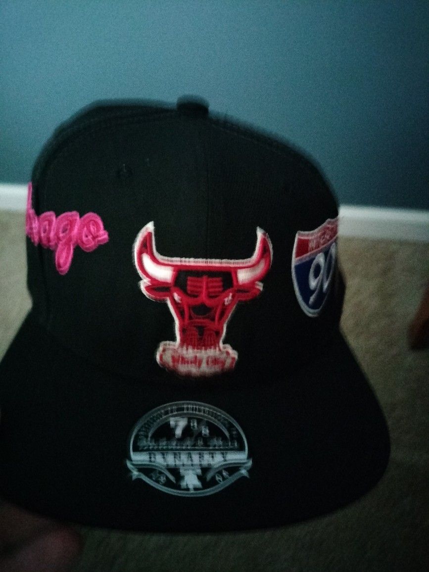 Brand New Fitted Bulls Hat