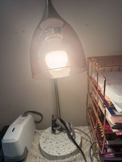 Pink Office Lamp 