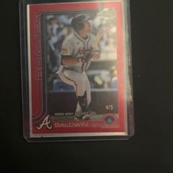 Rc Drake Baldwin Red Refractor Topps Chrome #4/5