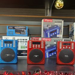 Small Radio And Bluetooth Speaker