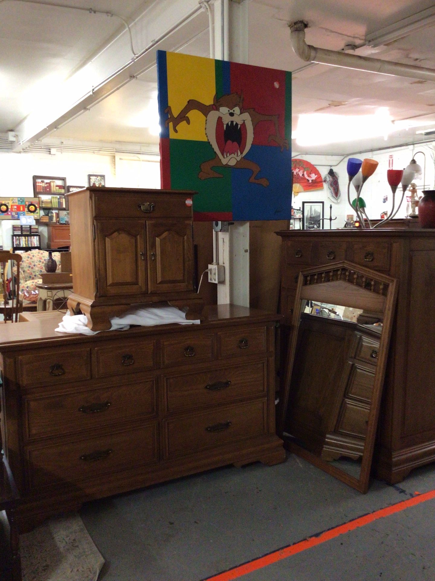 4 Piece Bedroom Set By Link Taylor and Ethan Allen Furniture For Sale