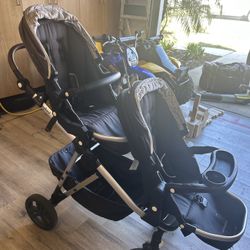 Mockingbird Single-to-Double Stroller 2.0