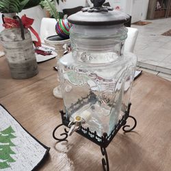 Glass Drink Dispenser
