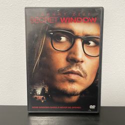 Secret Window DVD Movie Johnny Depp Mystery Crime Horror 2004