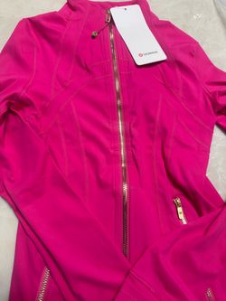 Magenta Define Lululemon Jacket